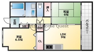 カトンテールの物件間取画像